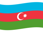 پرچم کشور جمهوری آذربایجان
